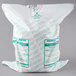 A white bag with green text of Merfin Mates Pre-Moistened Personal Care Wipes.