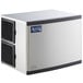 An Avantco air cooled rectangular ice machine with white and black trim.