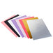 A group of colorful papers including Crayola Sweetheart Collection colors.