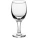 An Acopa clear wine tasting glass.