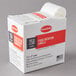 A white box with red and black text that reads "Cambro 250 Count Roll of 2" x 1 1/4" Printed StoreSafe Dissolvable Product Labels"