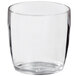 A clear plastic Solia Tonnelet cup.
