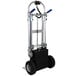A Wesco CobraPro Jr. battery-powered hand truck with wheels and a black handle.