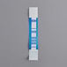 A blue and white self-adhesive currency strap with blue text reading "100%"