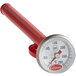A red Cooper-Atkins pocket probe thermometer with a white handle.