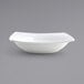 A Front of the House white square porcelain bowl.