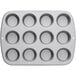A Wilton Recipe Right Muffin Pan with twelve holes.