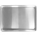 A silver rectangular Fat Daddio's sheet pan.