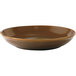 A brown Venus coupe bowl with a brown surface.