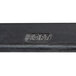 A black rectangular Unger Soft Rubber squeegee blade with text on it.