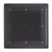 A black square Lancaster Table & Seating table top frame with screws.