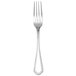 A Fortessa stainless steel salad/dessert fork with a silver handle.