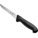 A Mercer Culinary Stiff Boning Knife with a black handle.
