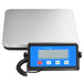 A silver Avaweigh RS220LP digital receiving scale with buttons and numbers.