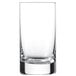 A clear Schott Zwiesel Paris highball glass.