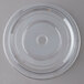 A clear polycarbonate disc with a circle opening.