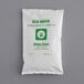 A white bag of 24 Polar Tech biodegradable ice packs with green text.