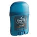 A blue plastic container of Degree Men Cool Rush Dry Protection Antiperspirant.