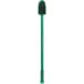 A green Carlisle Sparta multi-purpose cleaning brush with a long handle.