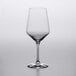 A close up of an empty Stolzle Revolution Bordeaux wine glass.