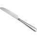 An Arcoroc stainless steel butter knife with a silver handle.