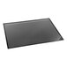 An Artistic black rectangular desktop organizer with a clear overlay over a white background.