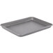 A Merrychef HardCoat quarter-size anodized baking pan with a metal handle.