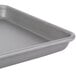 A Merrychef HardCoat Quarter-Size Anodized Sheet Pan with a silver handle.