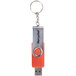 A Merrychef USBKEY menu key with an orange key chain.