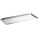 An Avantco stainless steel divider bar in a silver tray.