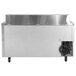 A large stainless steel Turbo Air refrigerated sandwich prep table.