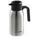 A silver and black Thermos FN368 stainless steel vacuum carafe.