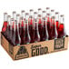 A cardboard box of Jarritos Strawberry Soda bottles.