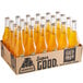 A box of Jarritos Mango soda bottles.