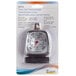 A silver Comark 2" dial oven thermometer in plastic packaging.