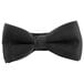 A black Henry Segal adjustable band bow tie.