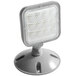 An Outdoor / Indoor Single Head LED Emergency Light with a white LED light.