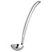 A Vollrath stainless steel ladle with an open handle.