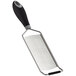 A Mercer Culinary stainless steel zester with a Santoprene handle.