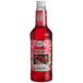 A bottle of Master of Mixes Cosmopolitan Mix with a red label on it.