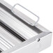 An All Points aluminum hood filter with ridged baffles in a metal box.