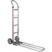 A silver and black Magliner two-wheel hand truck with a handle.