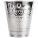 An American Metalcraft stainless steel wine bucket with a ring handle.