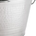 An American Metalcraft stainless steel wine bucket with two bottle capacity and handles.