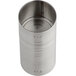 A stainless steel Franmara thimble measure with 1 oz. and 2 oz. measurements.