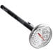 A CDN ProAccurate Insta-Read meat thermometer with a black handle and red dial.