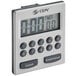 A silver and black CDN TM30 Direct Entry digital kitchen timer.