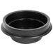 A black plastic bowl with a ring on a Bunn Twin Coffee Machine.