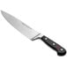 A Wusthof Classic 8" Cook's Knife with a black handle.