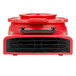 A red B-Air Ventlo-25 air blower with black vents.